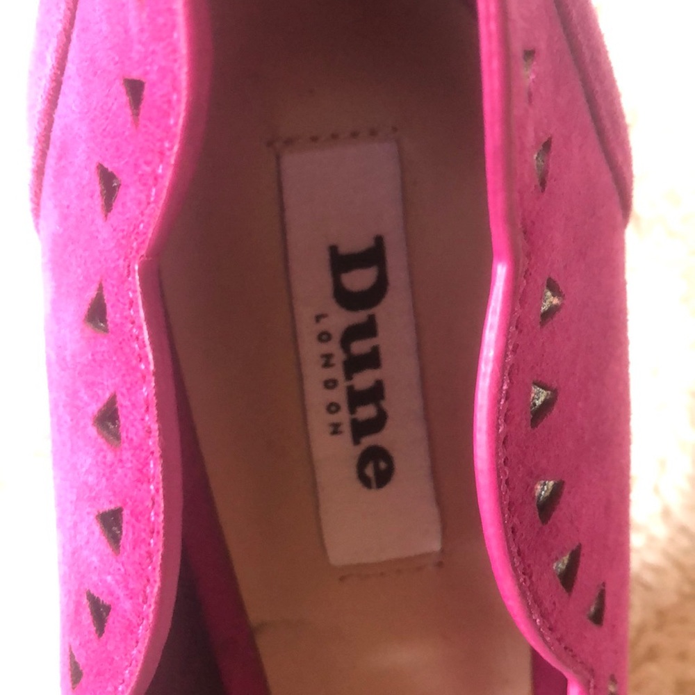 Winona Pink Suede Heels from Dune London - Picture 5 of 5
